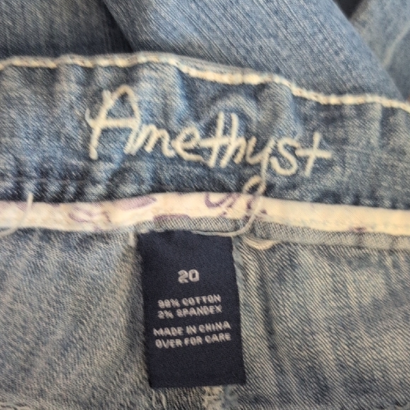 Amethyst Women's Plus Size Boot Cut Jeans 20 -617C - Picture 9 of 9